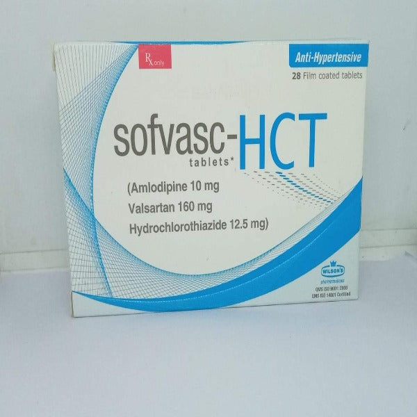 Sofvasc Hct 10/160/12.5mg